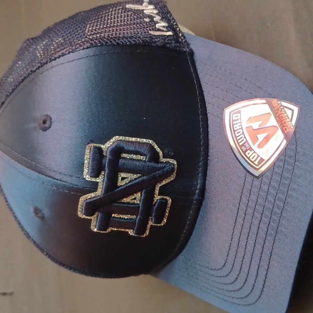 NWT Notre Dame Top of the World YOUTH hat. - Picture 1 of 5